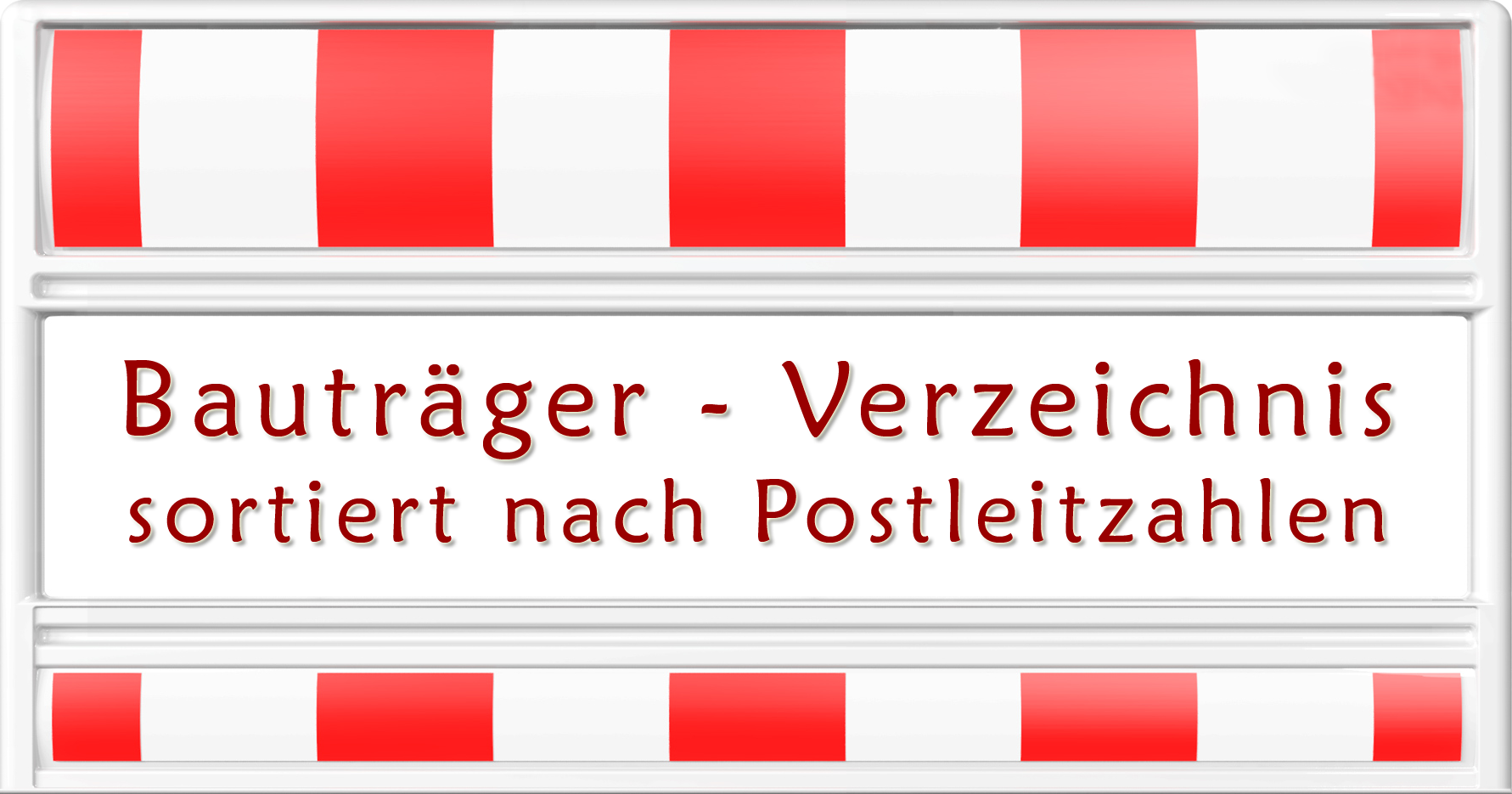 Bautr&auml;ger Verzeichnis
